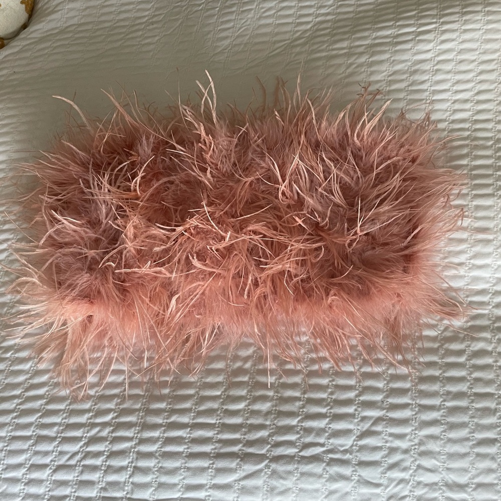 Blush Pink Feather Top